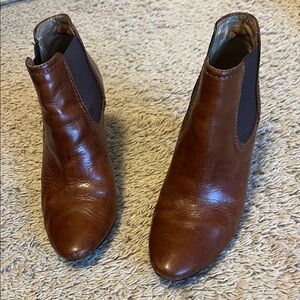 Frye Brown Ankle Boots